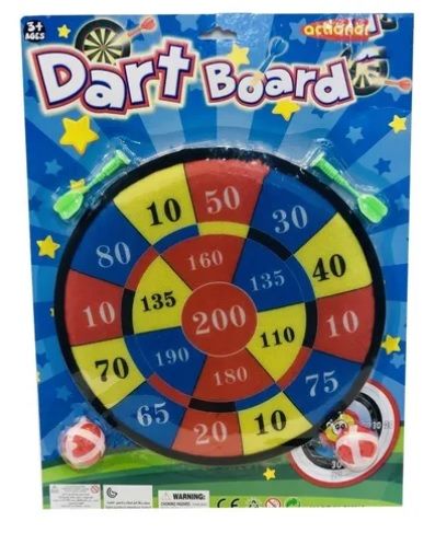 Tiro Al Blanco - Juego De Dardos - Con Velcro
