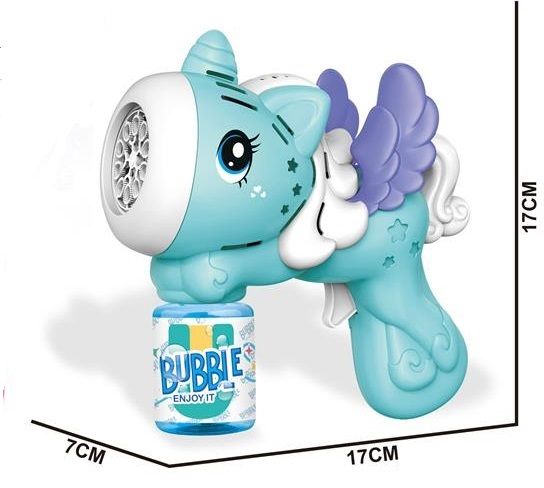 Pistola Burbujero Unicornio