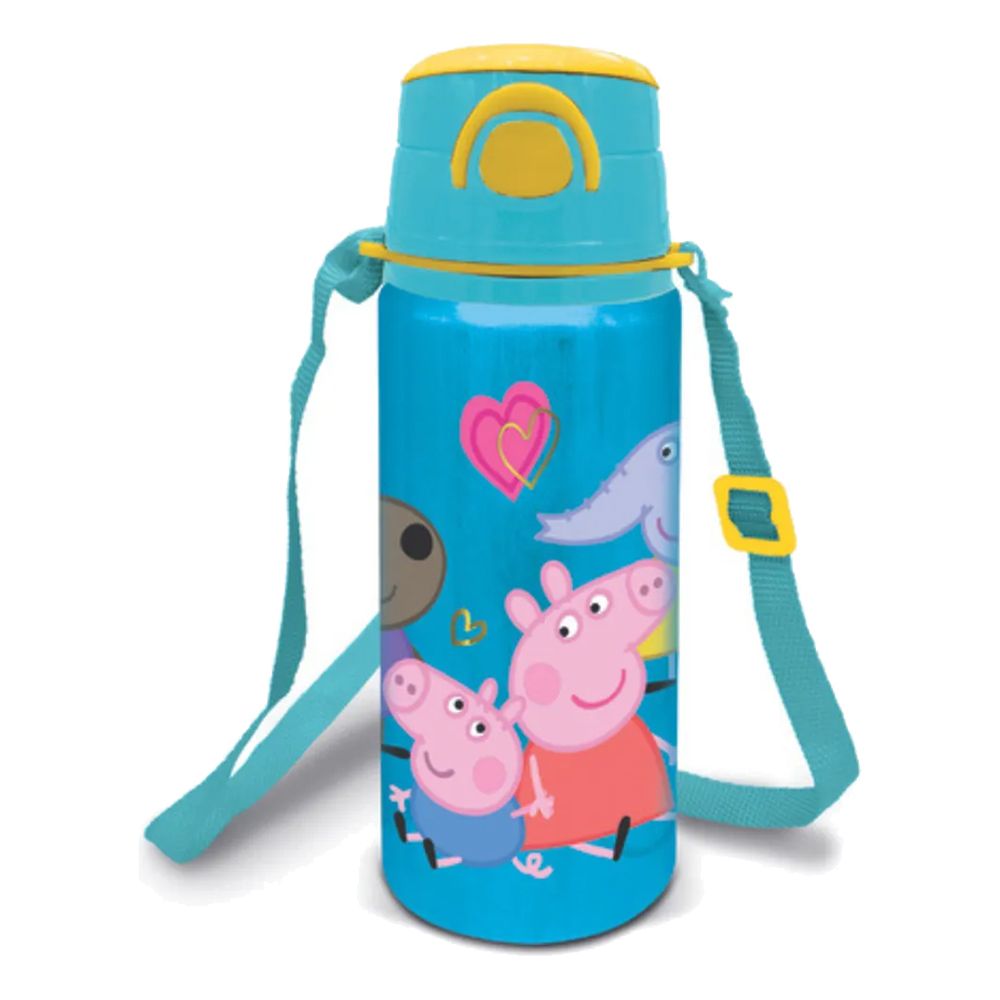 Botella De Aluminio 730ml Pop Up Peppa Pig