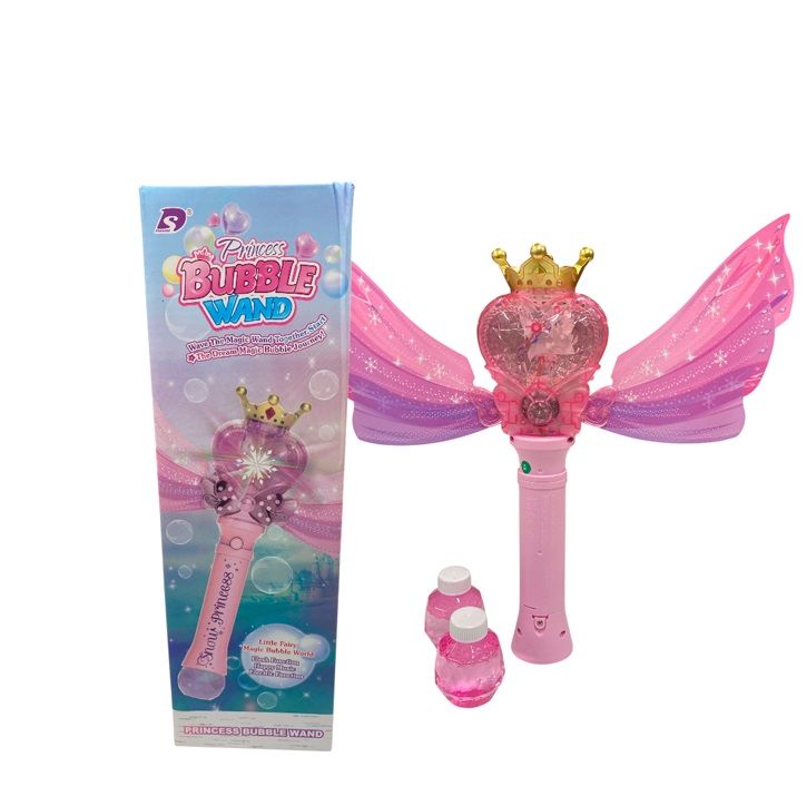 Varita De Burbujas de Princesa Con Luz y Sonido - Burbujero