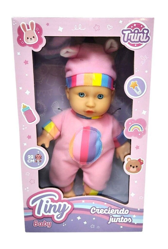 Muñeca Bebote Tiny Baby Creciendo Juntos - Trini
