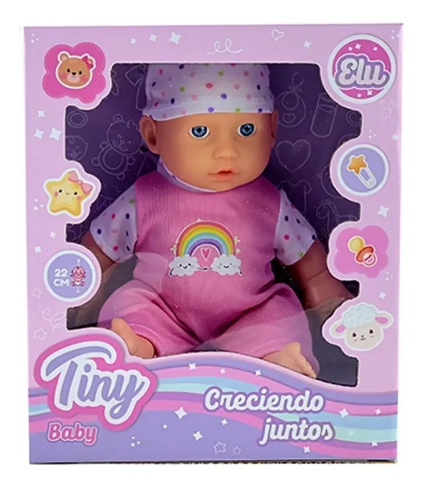Muñeca Bebote Elu - Creciendo Juntos - Tiny Baby