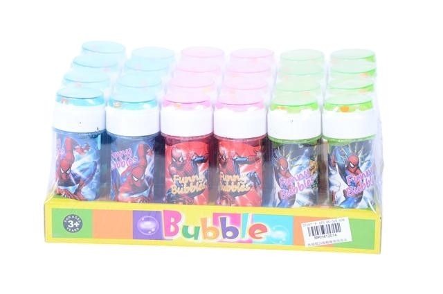 Burbujeros de Spiderman Con Laberinto en la Tapa