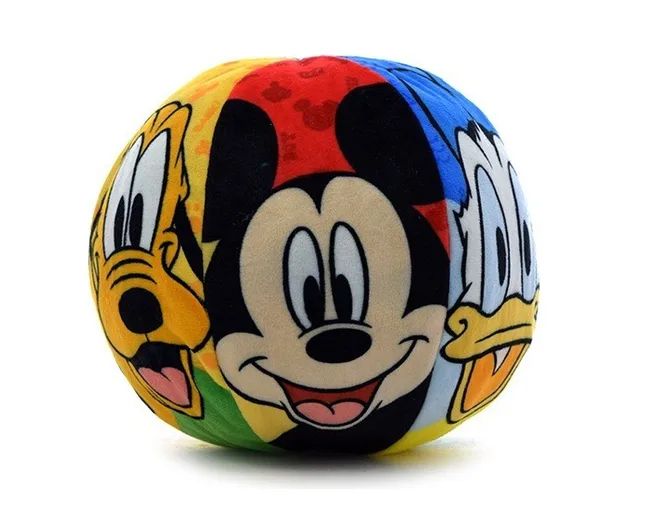 Pelota Peluche Sonajero Mickey y amigos