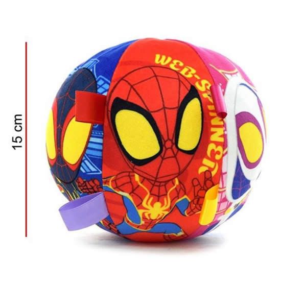 Pelota Peluche Sonajero Spidey y sus amigos
