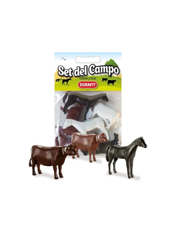 Set Animales del Campo - Caballos y Vacas
