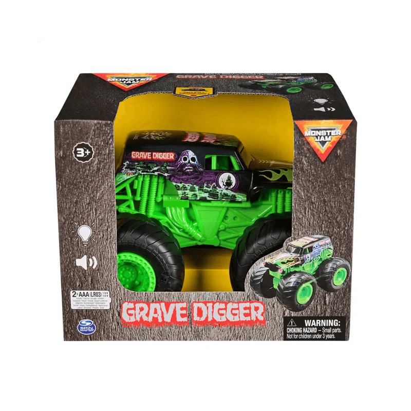 Monster Jam con Luz y Sonido - Grave Digger