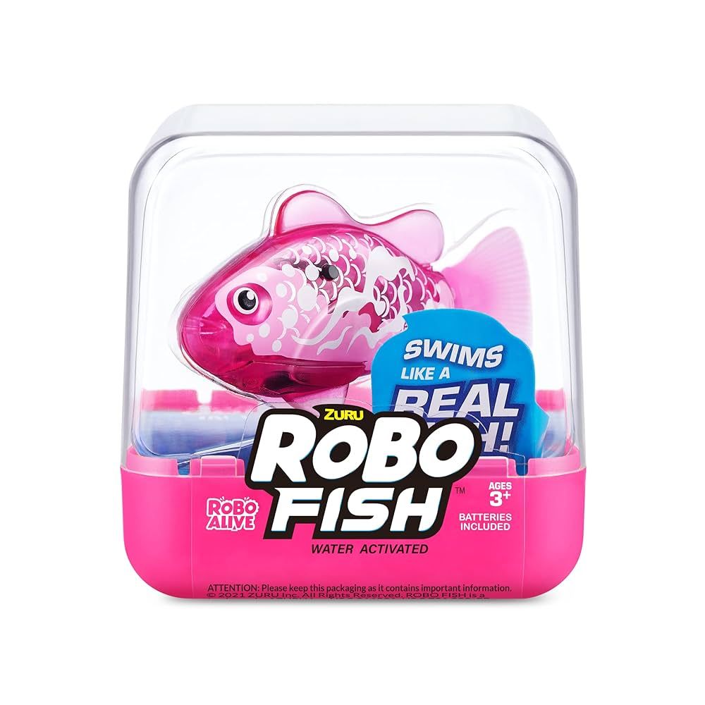 Pez Robotico Con Movimiento - Zuru Robo Alive - Robo Fish