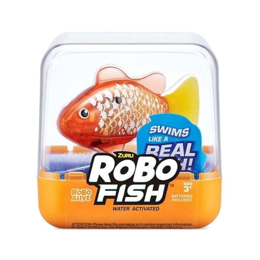 Pez Robotico Con Movimiento - Zuru Robo Alive - Robo Fish