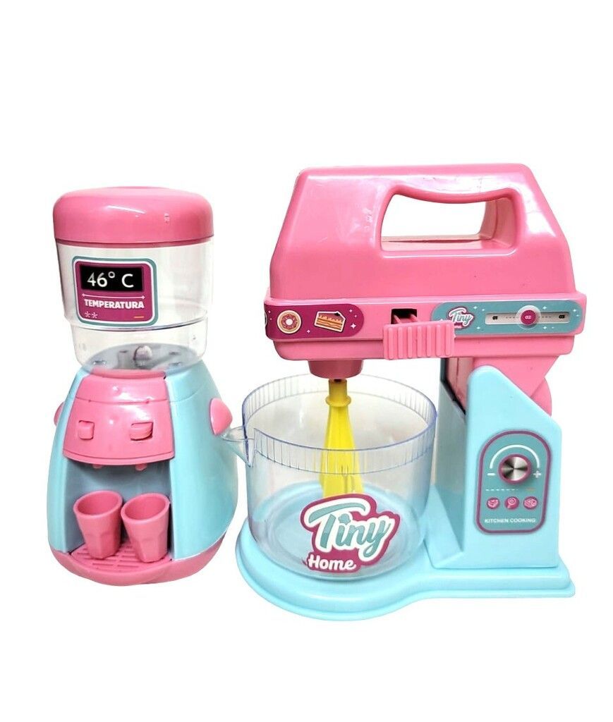 Set Cocina Dispenser Y Batidora -  Tiny Home