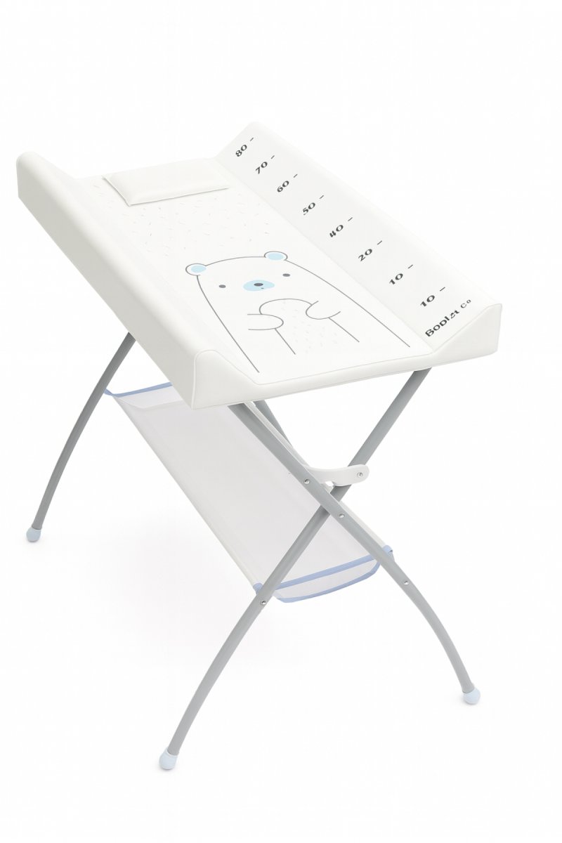 Catre de baño Bali - pata curvas - cambiador anatomico