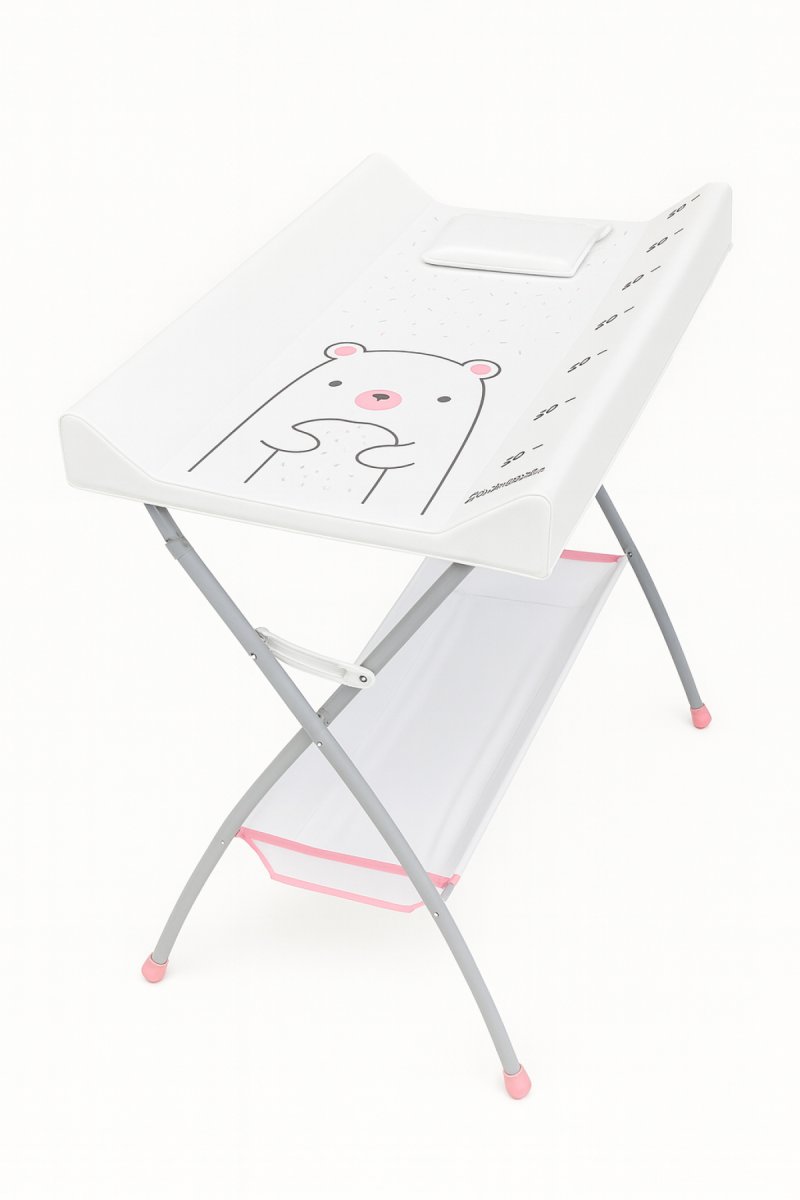 Catre de baño Bali - pata curvas - cambiador anatomico