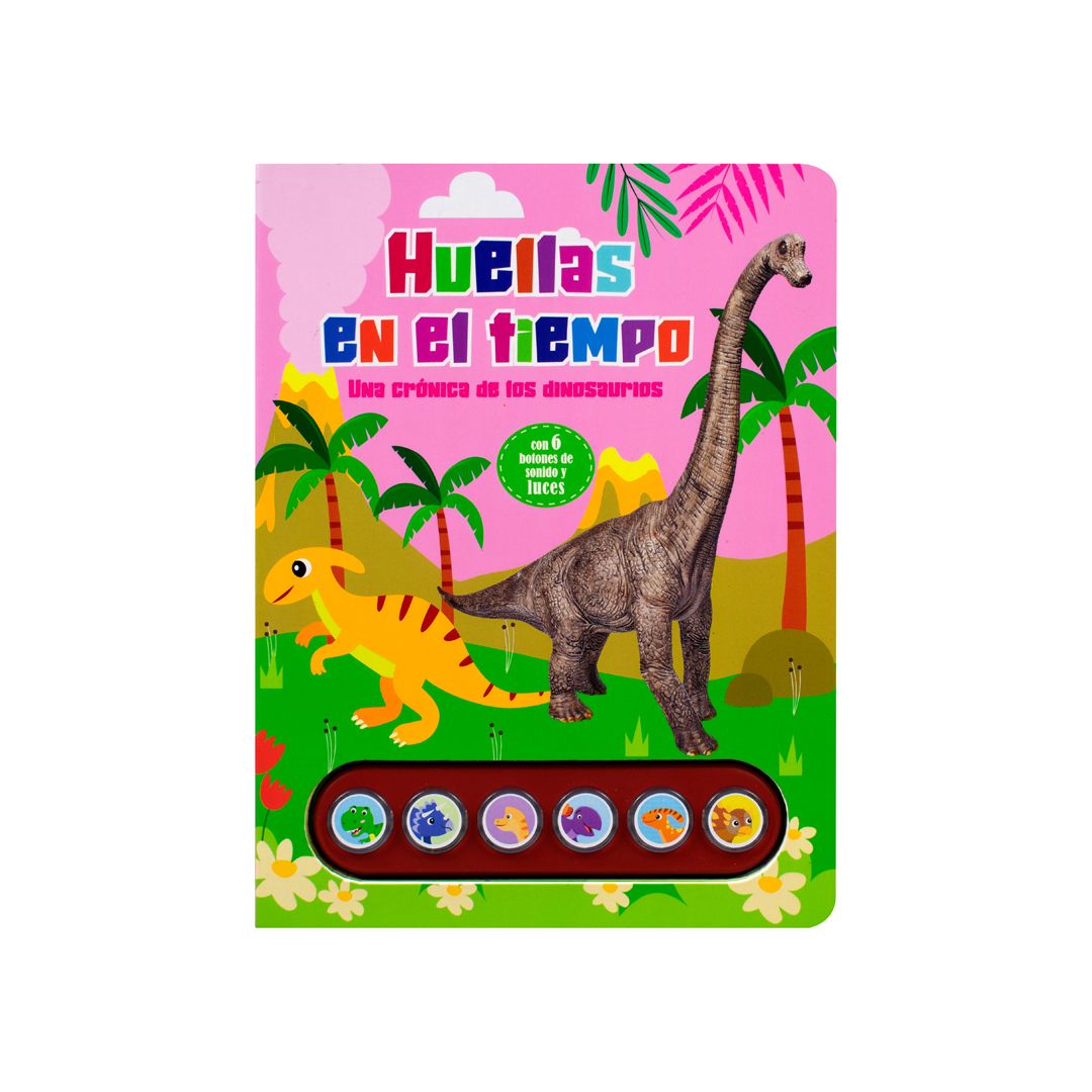 Libro Huellas En El Tiempo - Tapa Dura - Libro Con Sonido