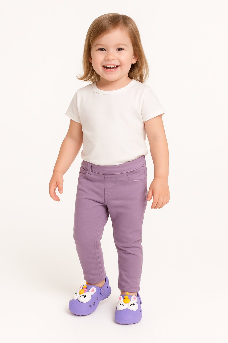 Crocs Sandalia Playera Con Pin Unicornio