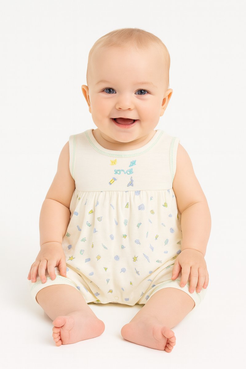 Enterito sin Mangas Estampado