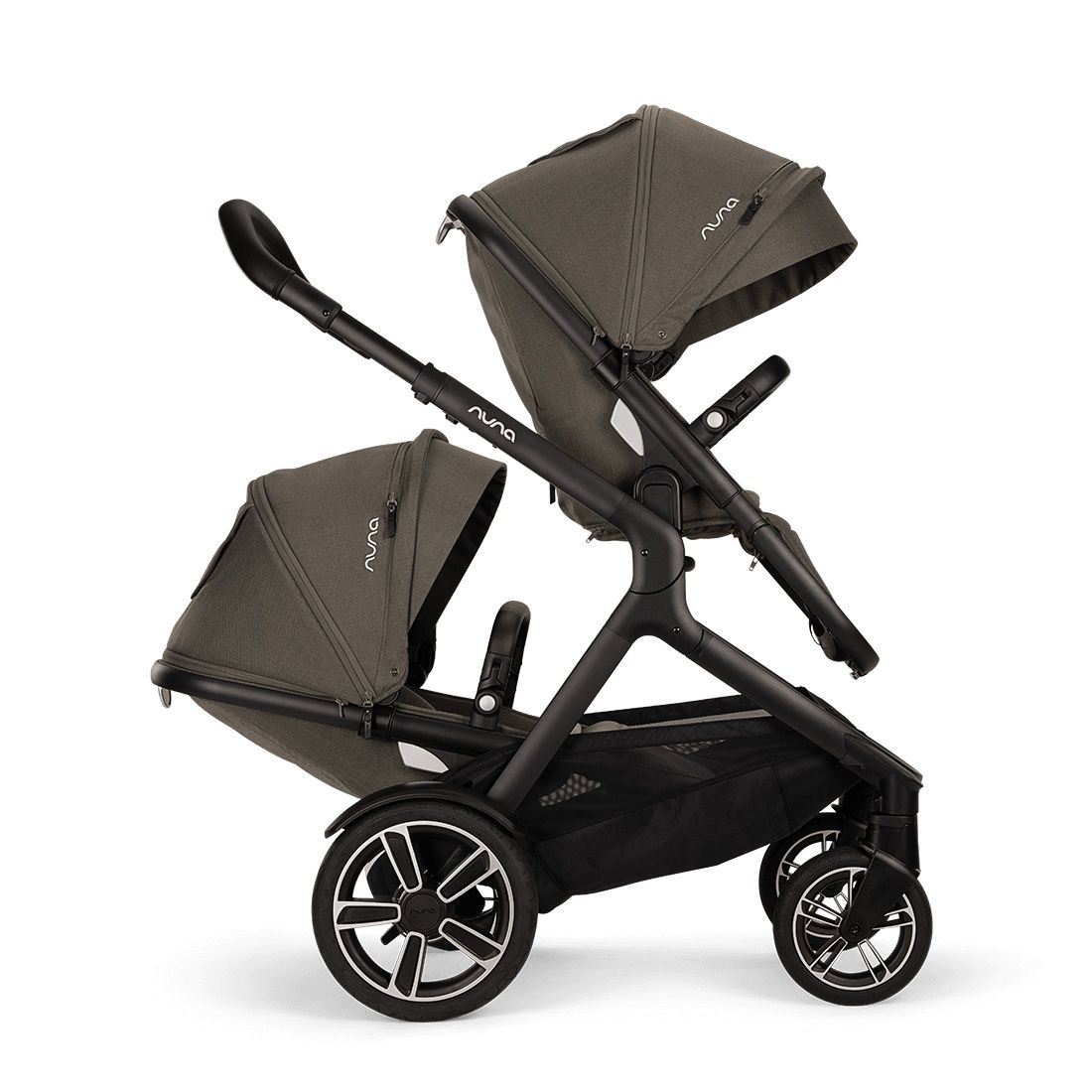 Demi Next Doble - Cochecito de Mellizos Todoterreno reversible
