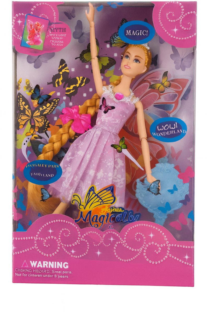 Figura Muñeca Articulada Hada Mariposa