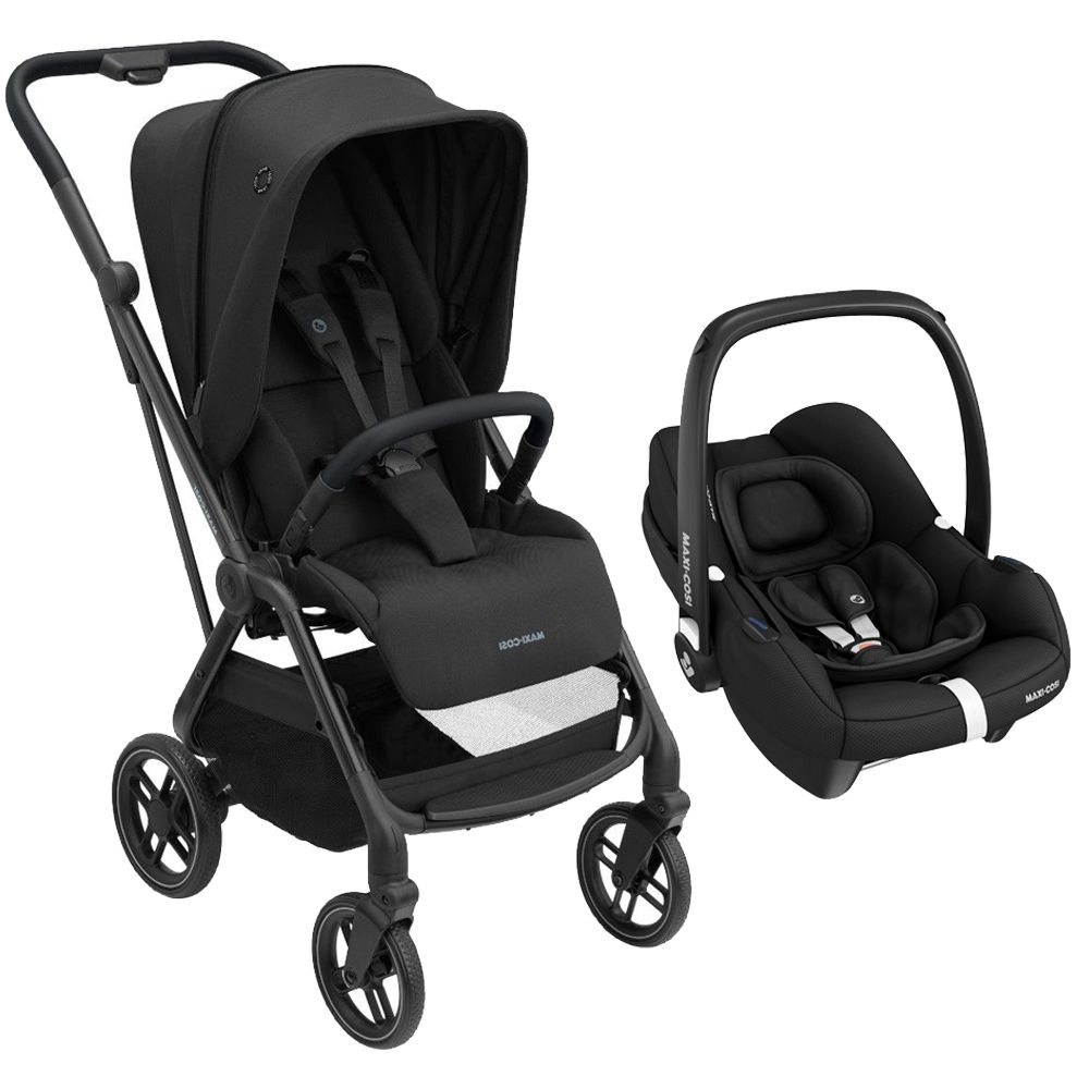 Leona 2 Cochecito Asiento Reversible + Huevito Cabrio Fix + Conectores