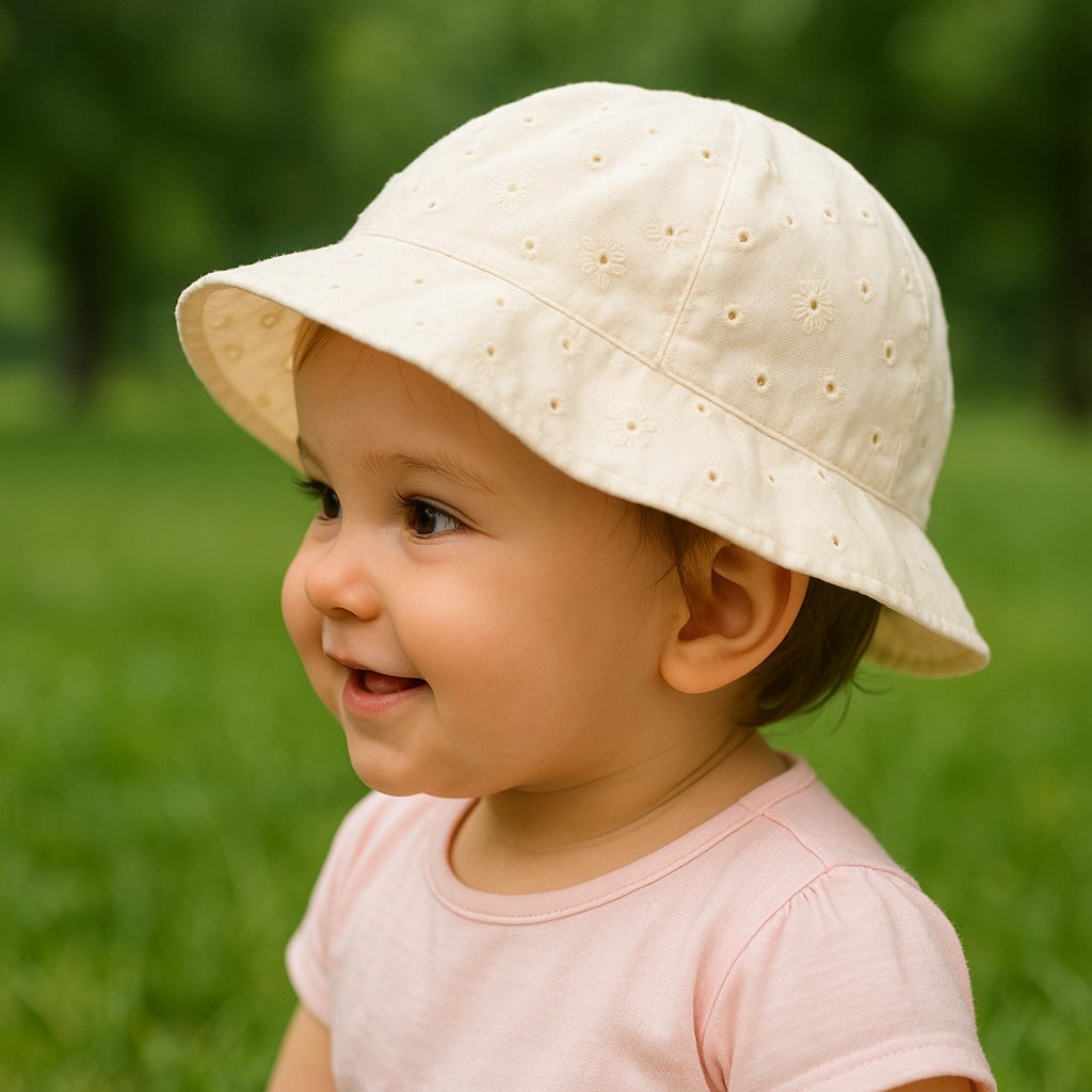 Gorro Piluso Broderie Con Volados