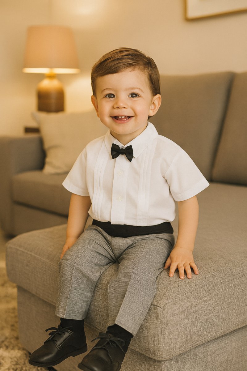 Conjunto Bautismo Pantalon y Camisa