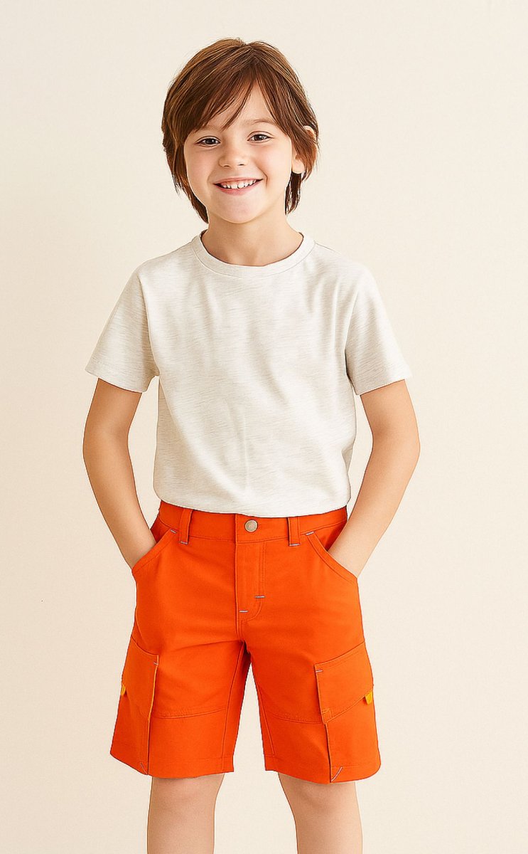 Bermuda Microfibra Tipo Cargo