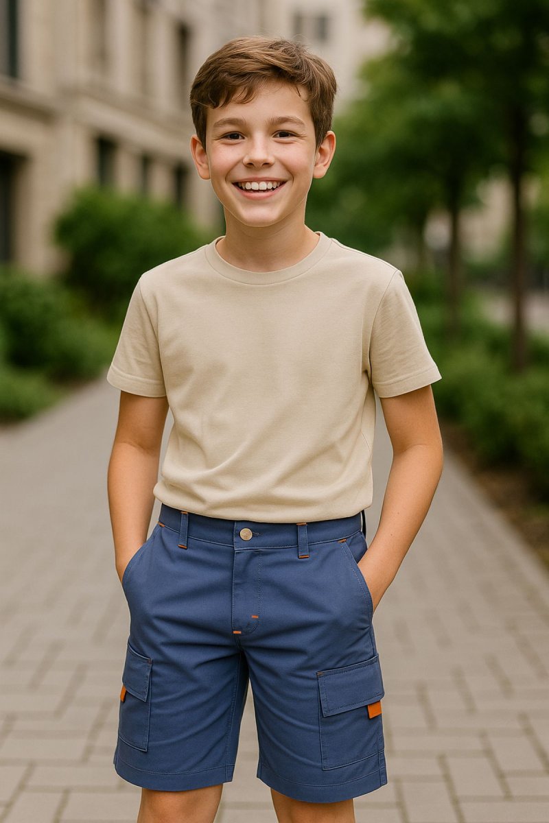 Bermuda Microfibra Tipo Cargo