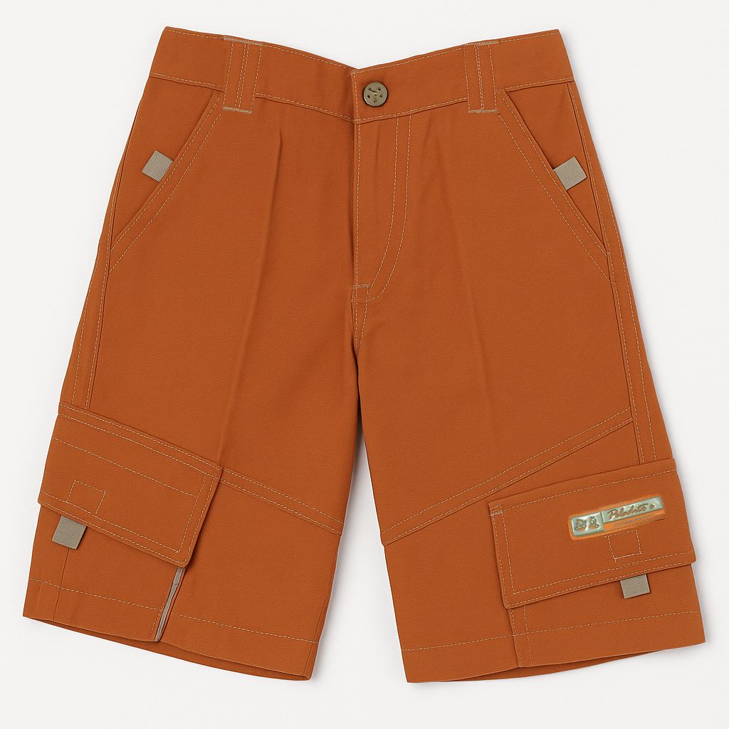 Bermuda Gabardina Tipo Cargo