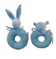 Sonajero de Mano - Conejo / Oso - 1 Unidad