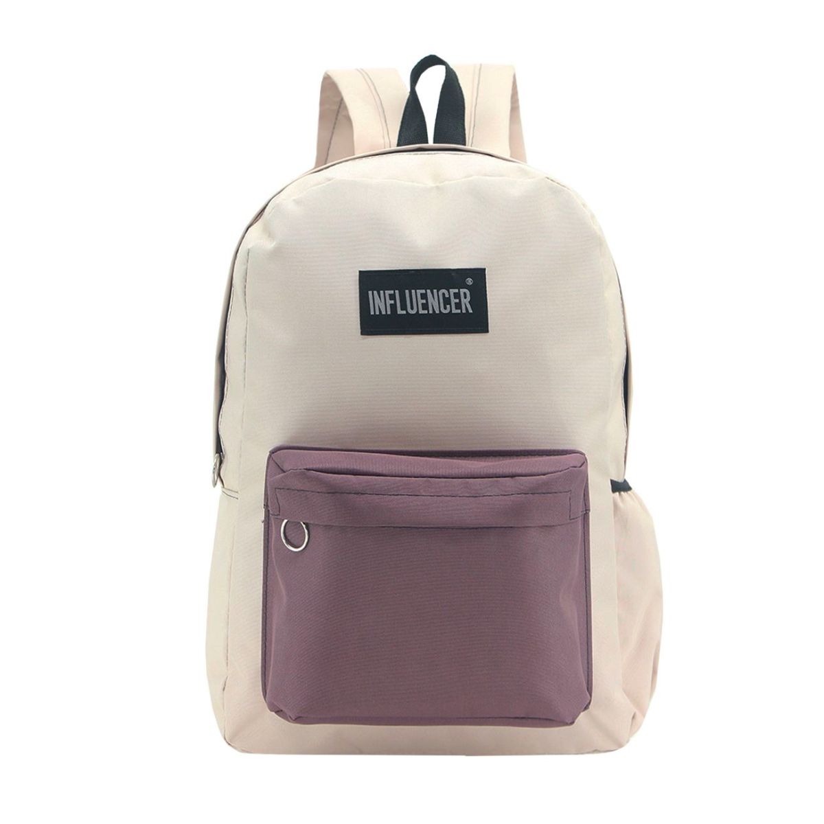 Mochila Espalda Colegial Influencer Lisa Bicolor 16 Pulgadas