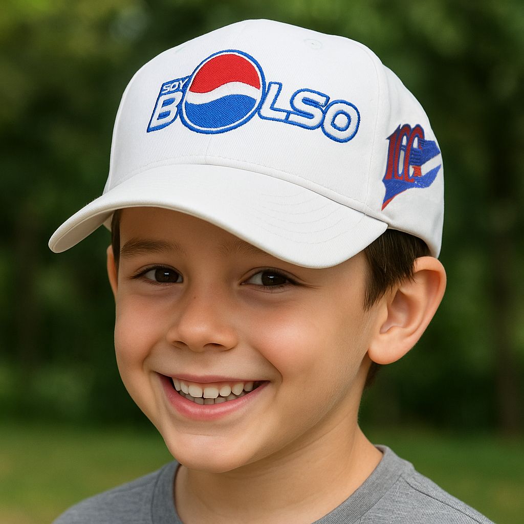 Gorro Gorra Cap con Visera CLASICO Tamaño Adulto Pepsi Regulable