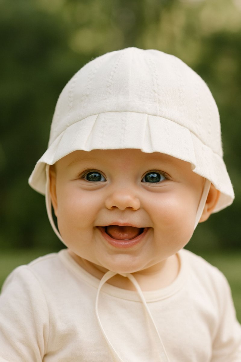 Piluso Capota Tela Algodon Forrado Con Volados