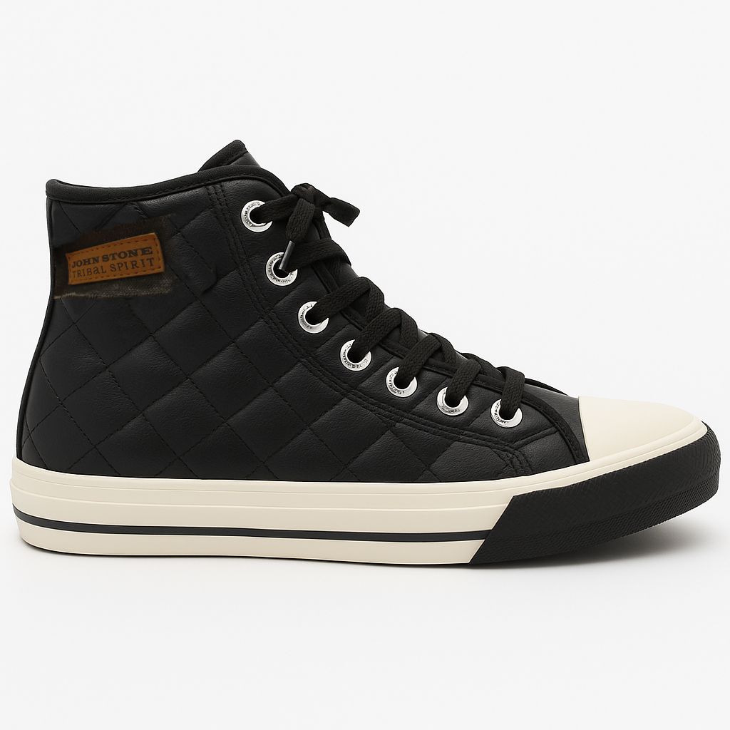 Bota Matelasse Cordon