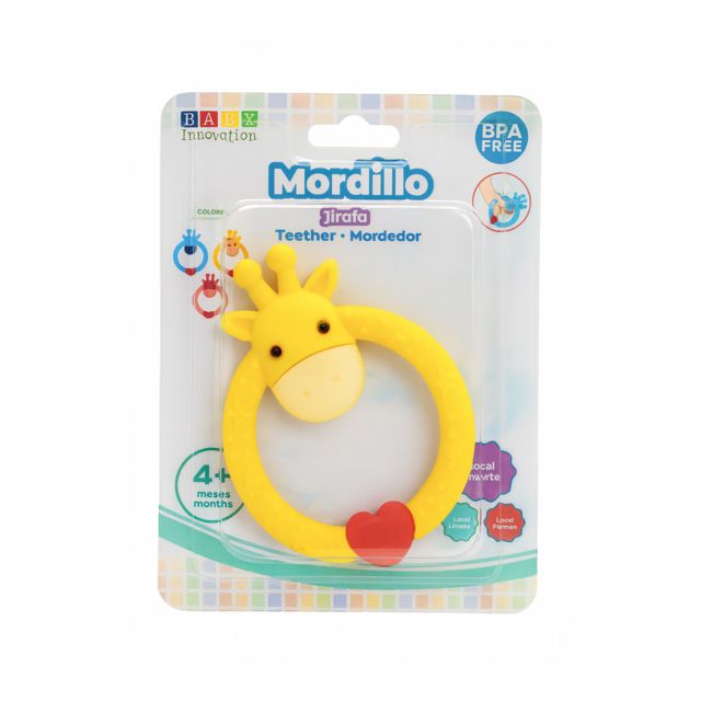 Mordillo De Silicona Jirafa