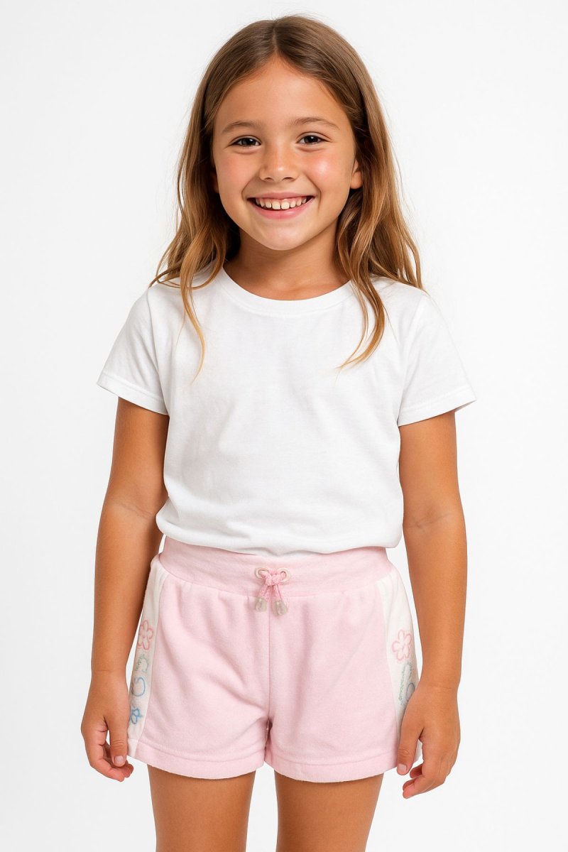 Short Towel Toalla Bordada Cintura Regulable