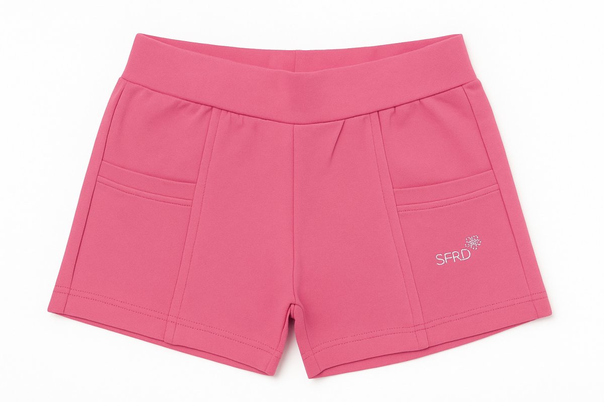 Short Algodon Rustico Bordado