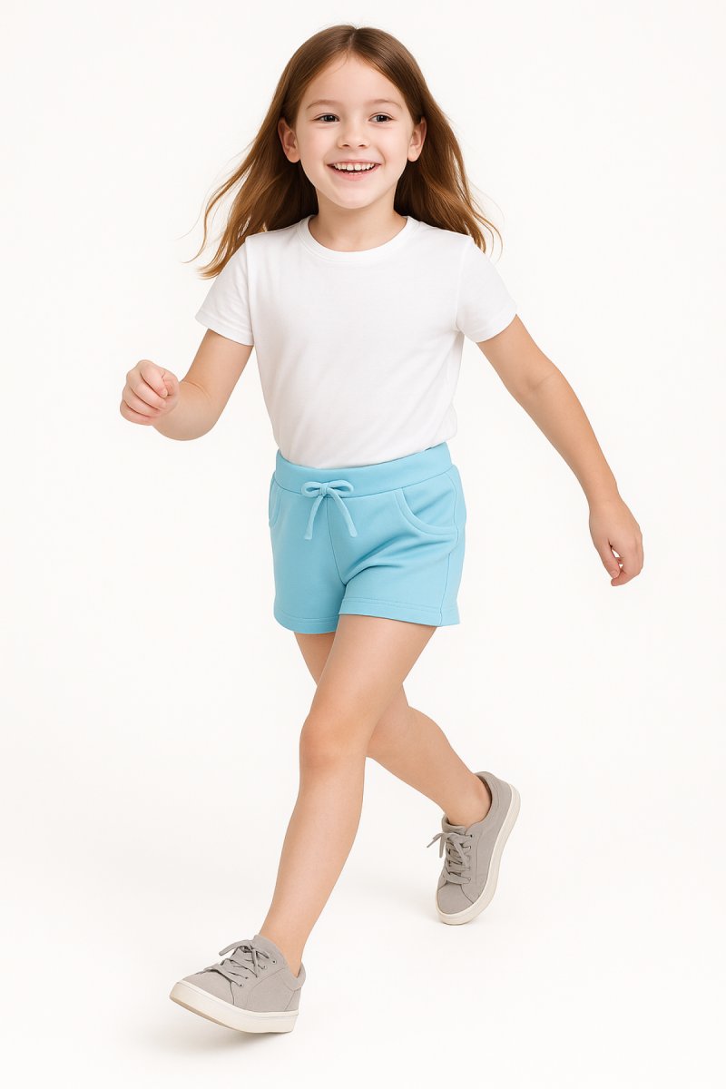 Short Algodon Rustico Con Cintura Regulable