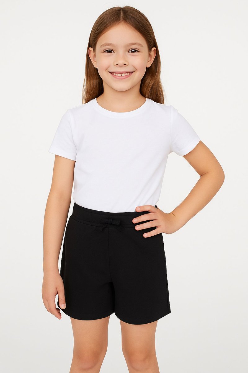 Short Algodon Rustico Con Cintura Regulable