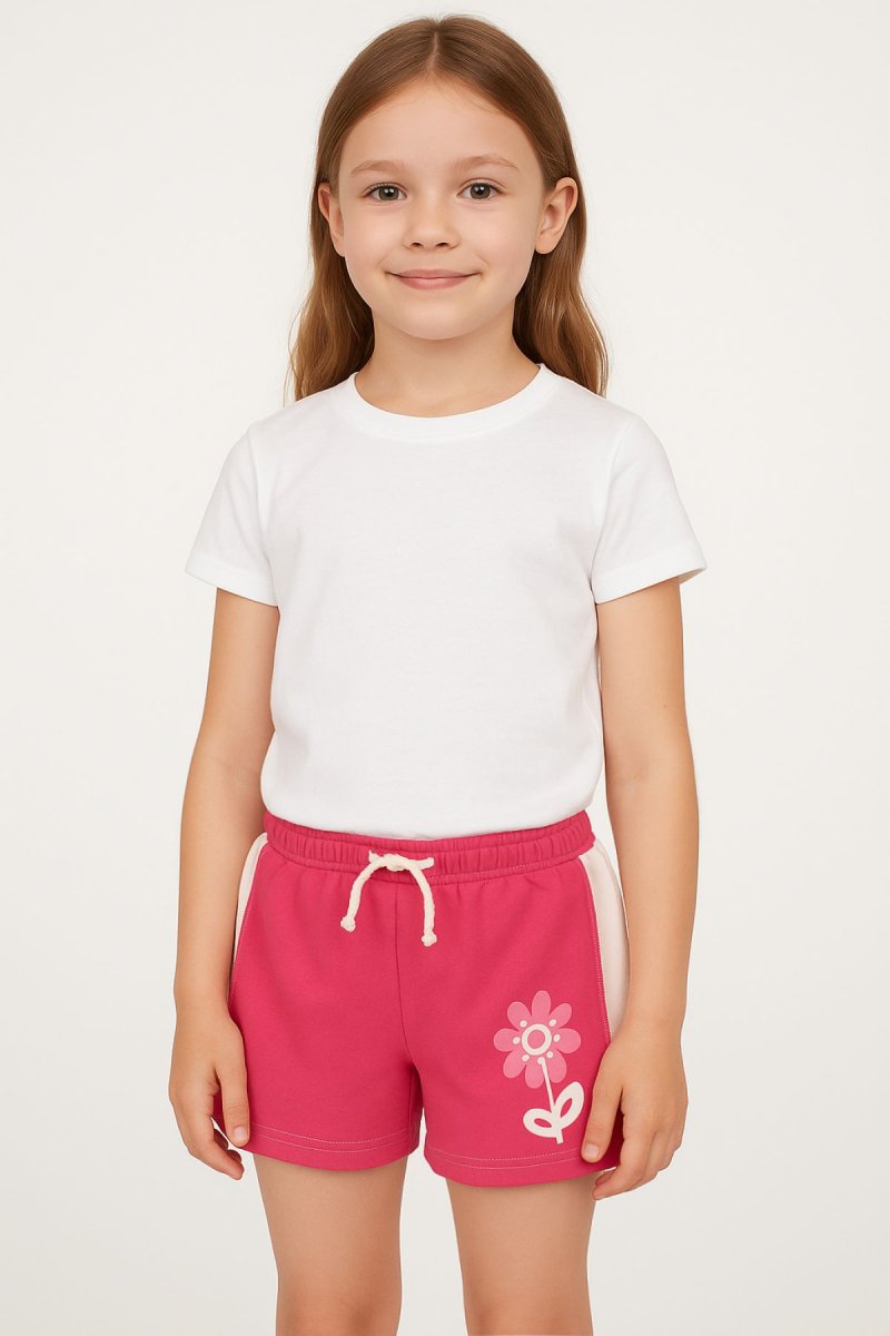 Short Algodon Rustico Con Cintura Regulable