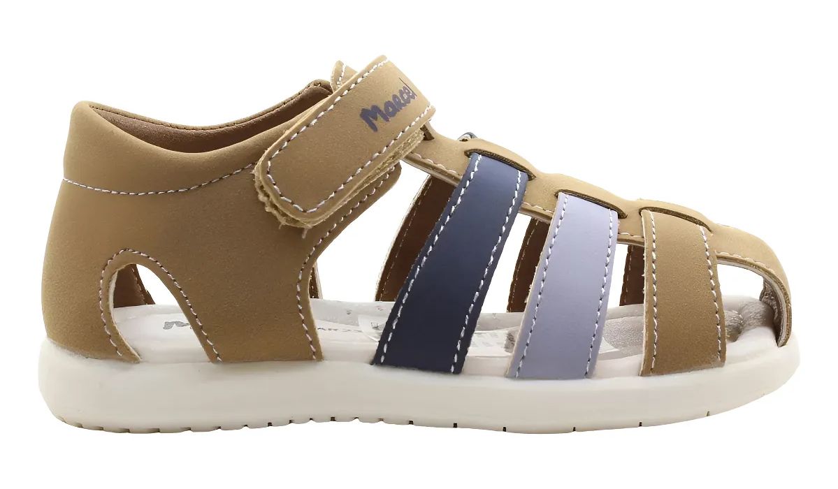 Sandalia Franciscana Con Velcro