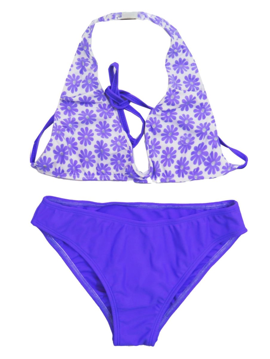 Malla 2 piezas Estampado Margaritas con Glitter