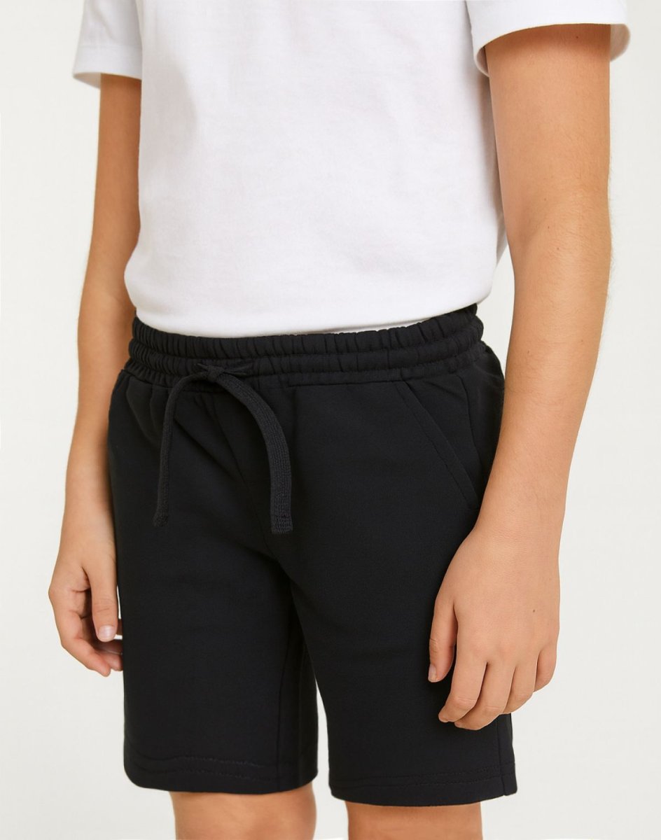 Short Bermuda Algodon Rustico Con Cintura Ajustable