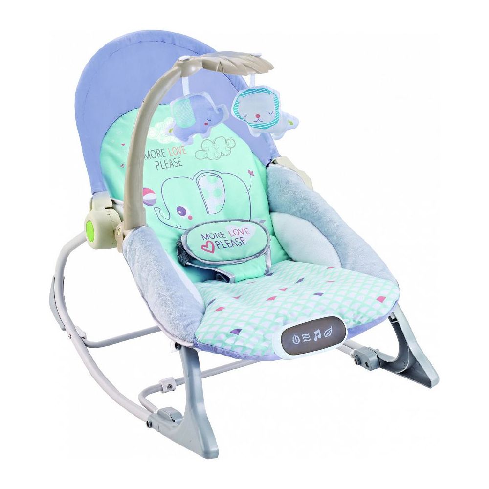 Mecedora Infantil Musical Con Vibracion Hasta 18 Kg