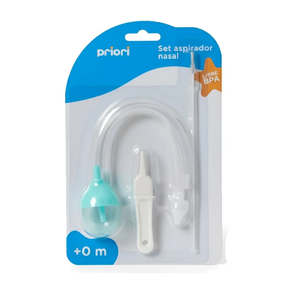 Set Aspirador Nasal Para Bebes Con Pinza