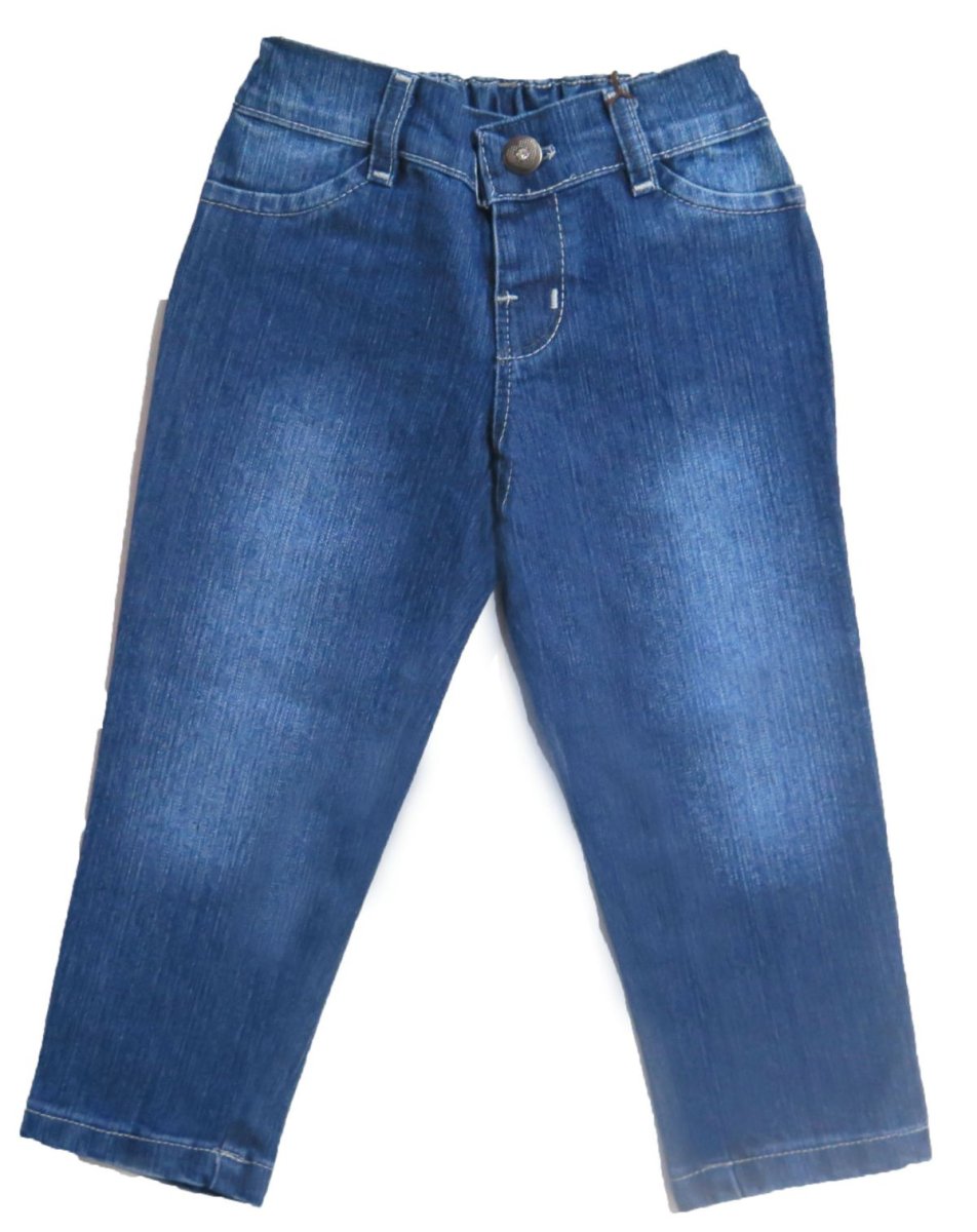 Pantalon nena jean con cintura elastizada