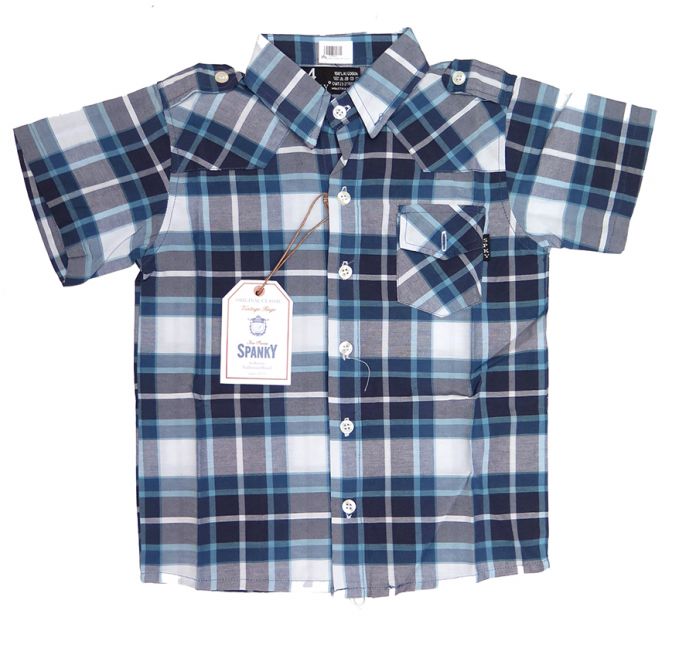 Camisa Manga Corta Escocesa