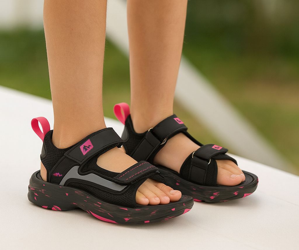 Sandalia Goma 2 Velcro Tela Gross