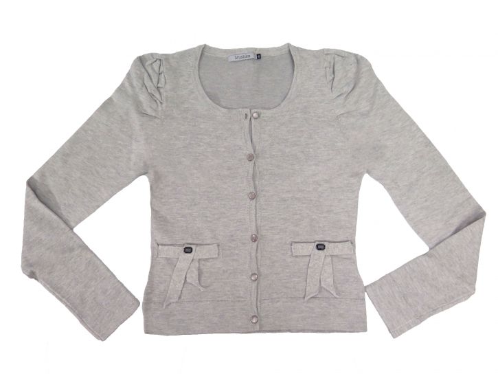 Saco Bremer Liso Bolsillo Con Moño