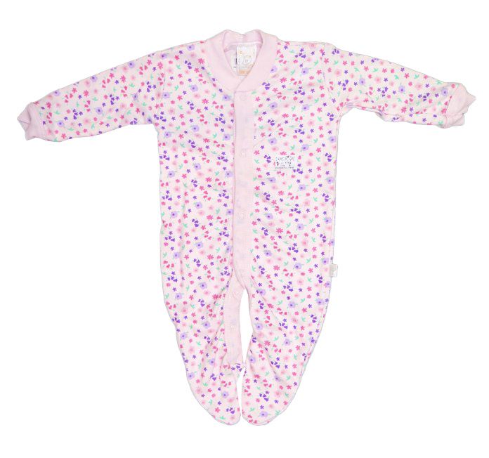 Enterito Largo con pie estampado nena.