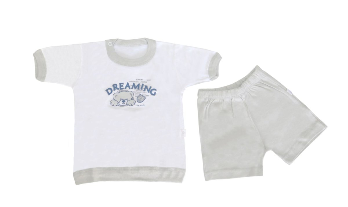 Pijama Estampado Manga Corta y short