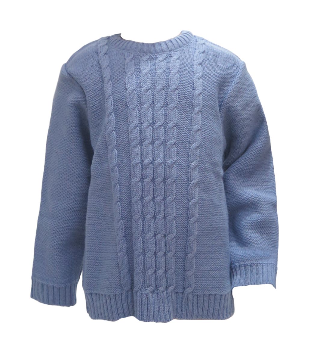 Pullover tejido en ocho